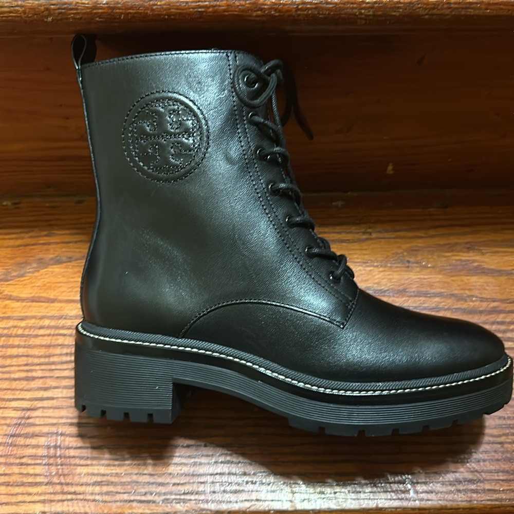 Tory Burch Miller 50mm lug sole bootie